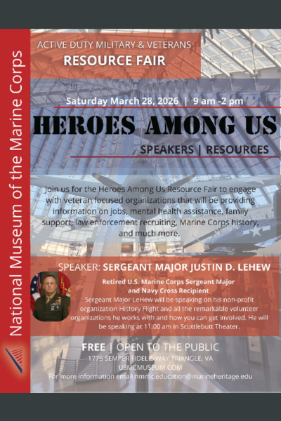 Heroes Among Us MCHF Calendar Image