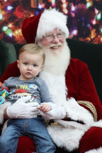 MCHF Calendar Image Template - Santa Red