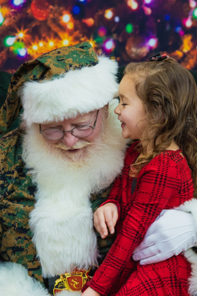 MCHF Calendar Image Template - Santa