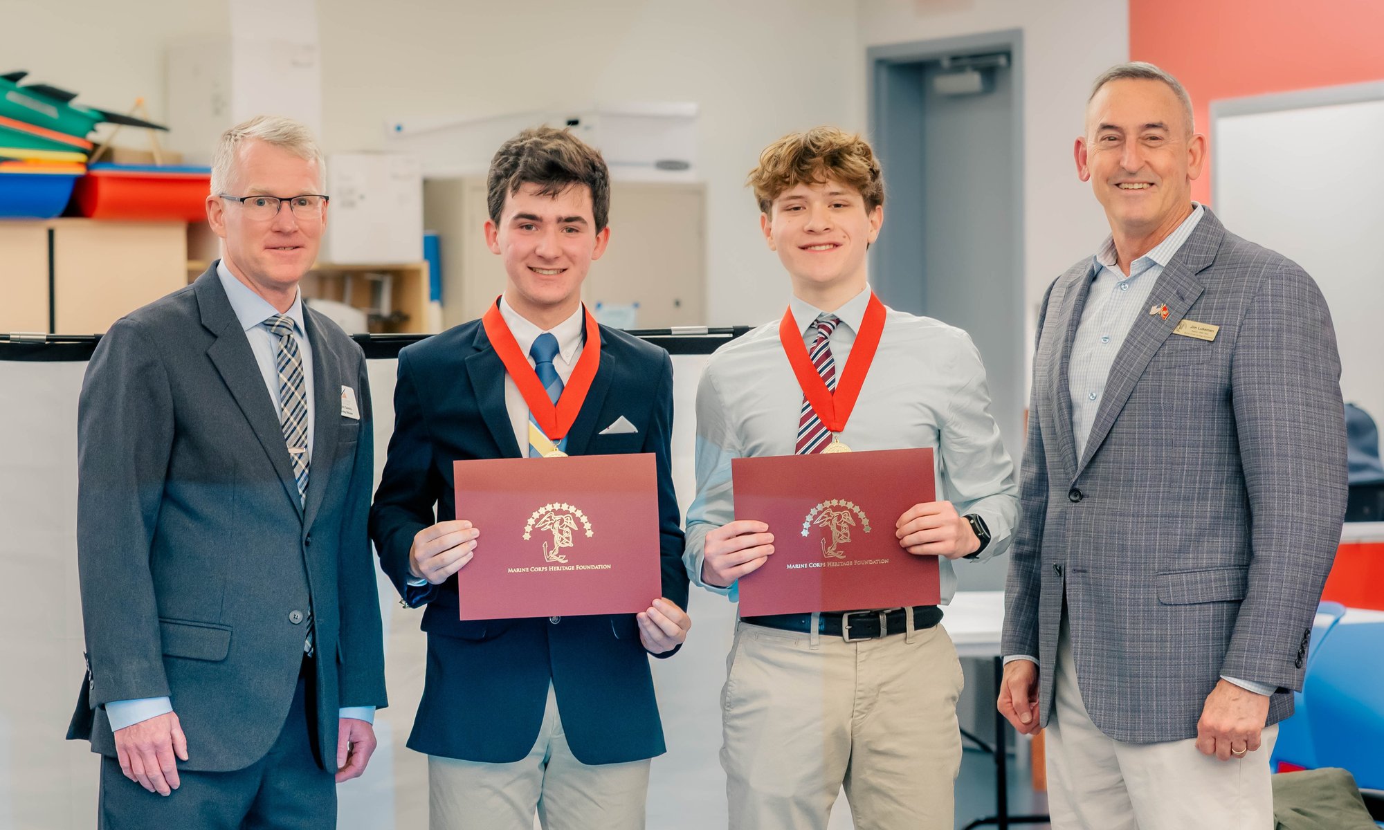 National History Day Winners at the National Marine Corps Museum